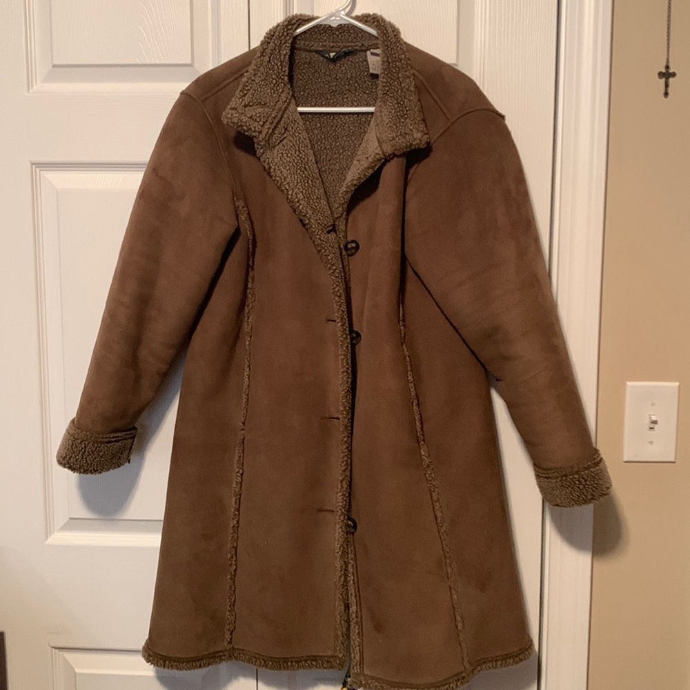 LL Bean Coat. Fleece.